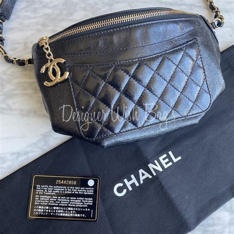 chanel classic waist bag